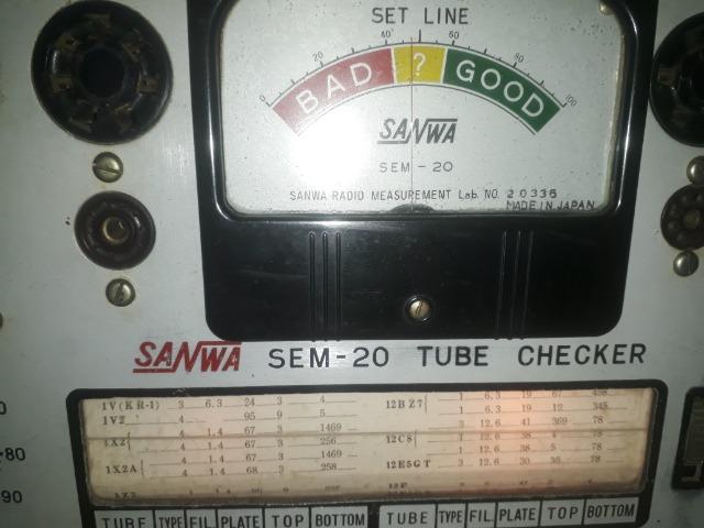 Testador de Valvulas de Radio e TV - Foto 2