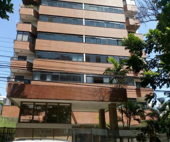 Aldeota, Ed Roma, belo e amplo apartamento, 3 suítes + gabinete 160m2