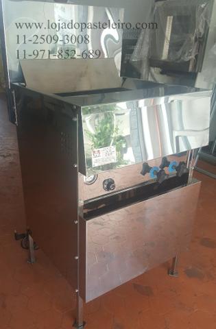 Fritadeira Profissional Com Cestos Para Salgados e Batatas - Foto 5