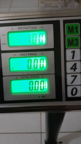 Balança plataforma comercial pesa 300kg