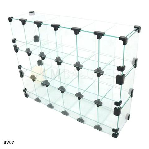 Baleiro de Vidro 0,60 x 0,45 x 0,15 Frete e montagem Gratis - Foto 3