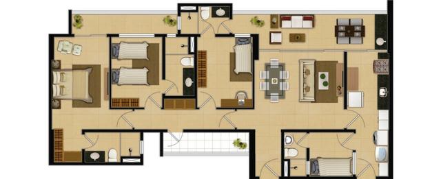 Marbella Home Club, Novo, 110m2, 3 Suítes, DCE, 2 Vagas e Lazer Completo - Foto 18