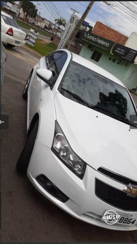 Vendo ou troco cruze 1.8 ano 12/13 completo interior caramelo banco de couro - Foto 2