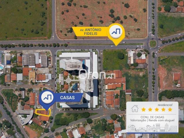 Casa com 3 dormitórios à venda, 217 m² por R$ 735.000,00 - Parque Amazônia - Goiânia/GO