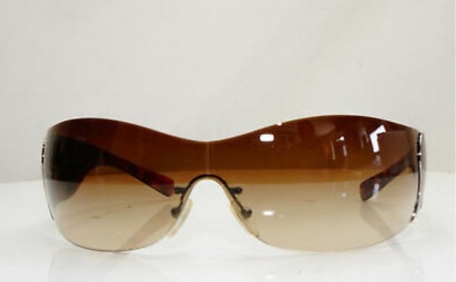 Óculos De Sol PRADA Vintage Feminino Autêntico Prada Escudo Flame Wave - Foto 3