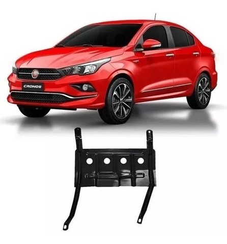 Protetor de Cárter Peito de Aço Reforçado P/ Fiat Cronos