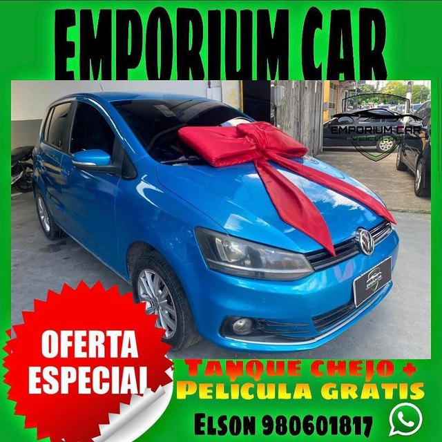 OFERTA RELÂMPAGO!!! VW FOX 1.0 CONFORTLINE ANO 2015