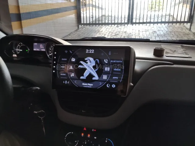 Central Multimidia Peugeot 208 e 2008 2gb de ram