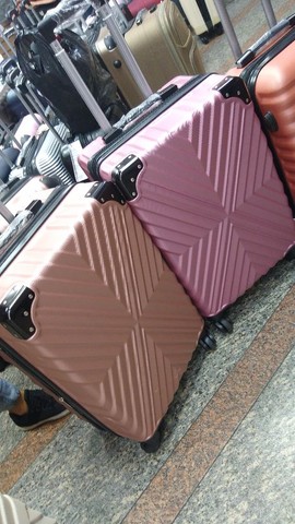 KIT 2 MALAS 10KG A BORDO DO AVIÃO 