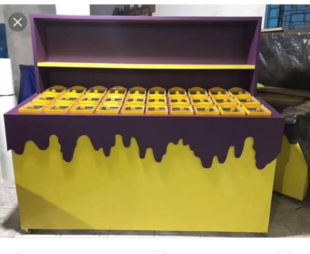 Balcão mix para lojas de açaí e sorveterias em geral 