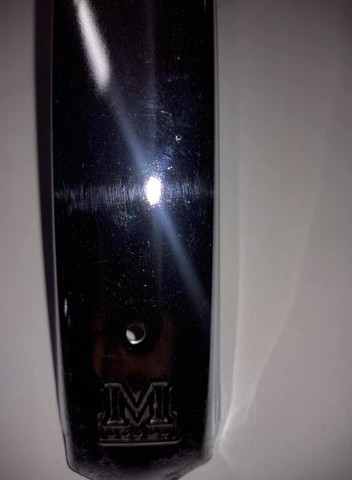 Paralama dianteiro cromado original Monark anos 80 usado em ótimo estado de conservação.