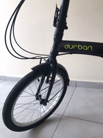 Bicicleta dobrável plegable Durban Eco+ aro 20.  - Foto 4