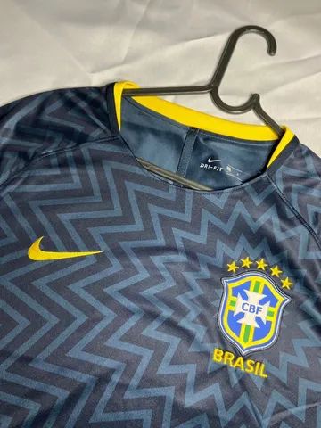 Brazil Training Jersey 2018/2019 Grey Nike Brasil Shirt