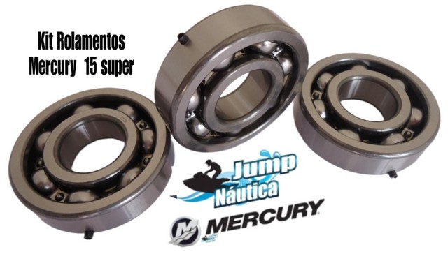 kit rolamento mercury 15 super 