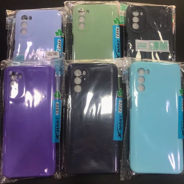 Capa Motorola Moto G52/G82 siliconada 