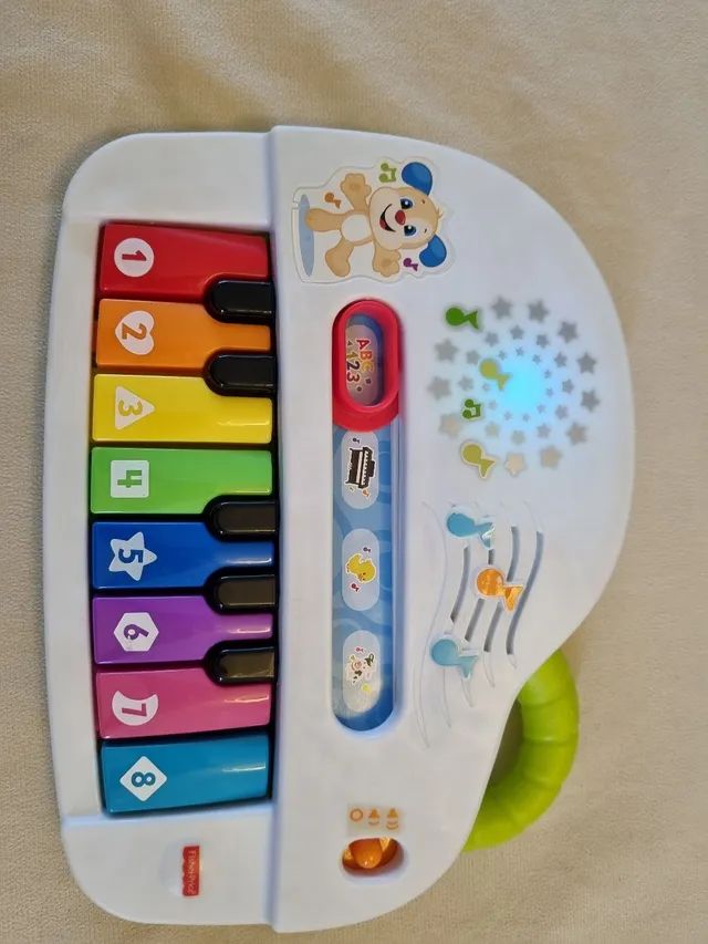 Comprar Fisher Price Ri e Aprende piano musical de Fisher Price