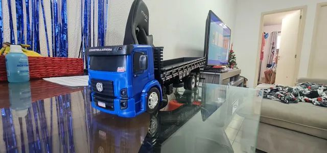 Miniatura 1/32 volkswagem truck bobe esponja - Foto 2