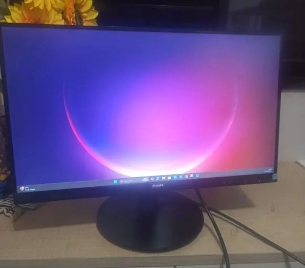 Monitor 21.5 Polegadas Philips, Full HD, Suporte Vesa, HDMI - 221V8L