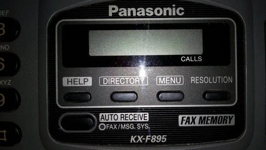 Fax Panasonic com secretária eletrônica - Foto 4