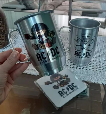 Caneca de alumínio personalizada 750 ml - Foto 5