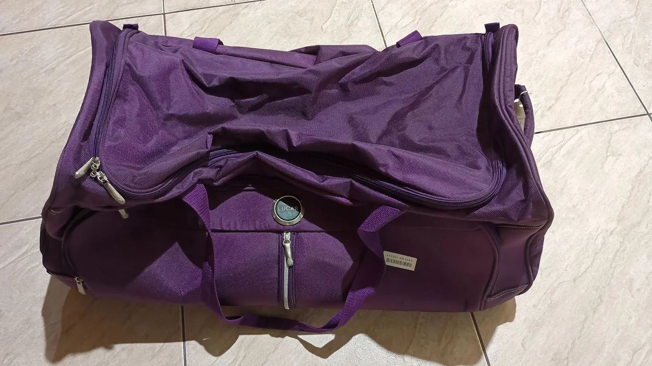 Bolsa de Viagem com roda e puxador