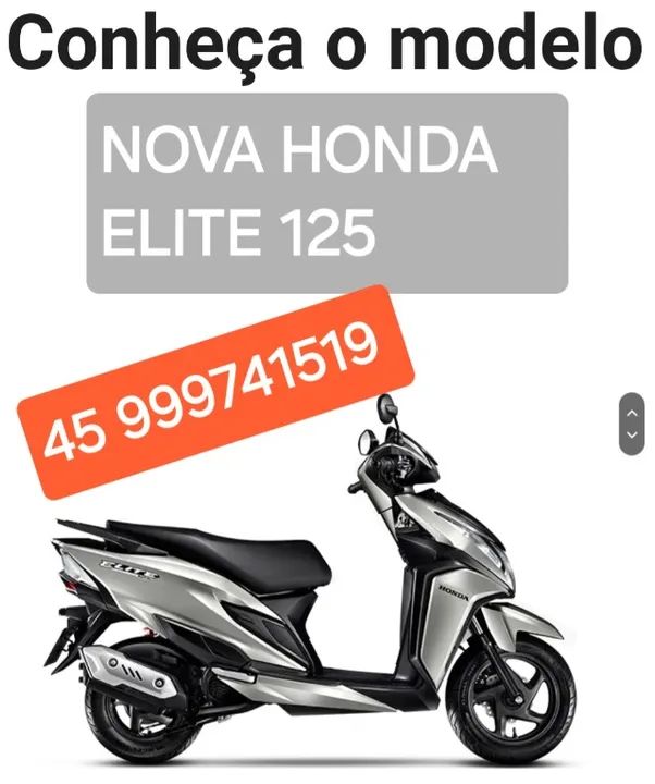 Elite 125 Honda 2025 - Foto 4