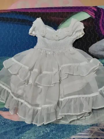 Vestido de batizado tam 4 - Foto 2