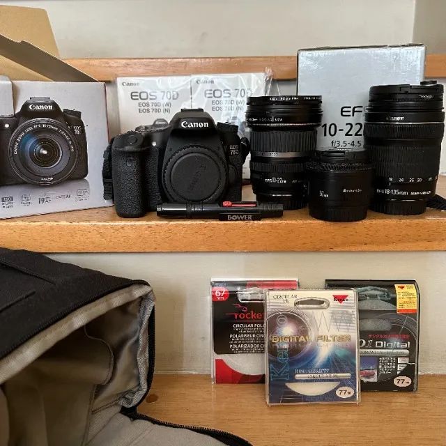 IMPERDIVEL Canon EOS 70D + Lentes - Foto 2