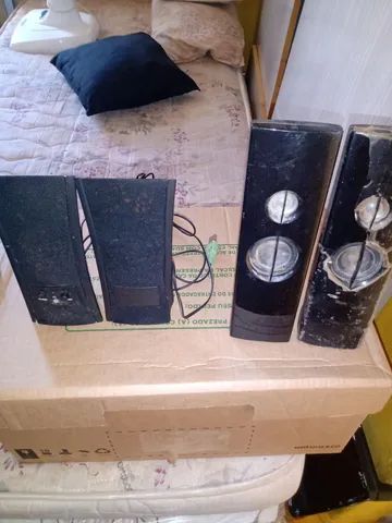 Vende-se dois pares de caixinhas para computador  - Foto 5