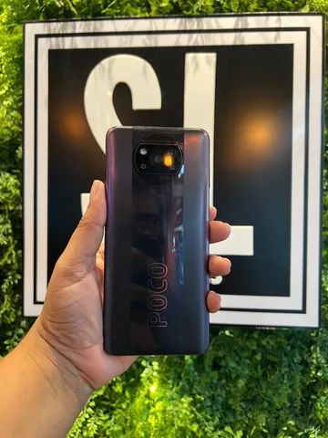 Semi novo Poco X3 Pro 128gb com 6gb ram preto completo