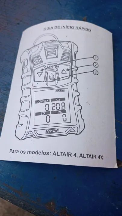 Medidor de gases Msa Altair 4x - Foto 3