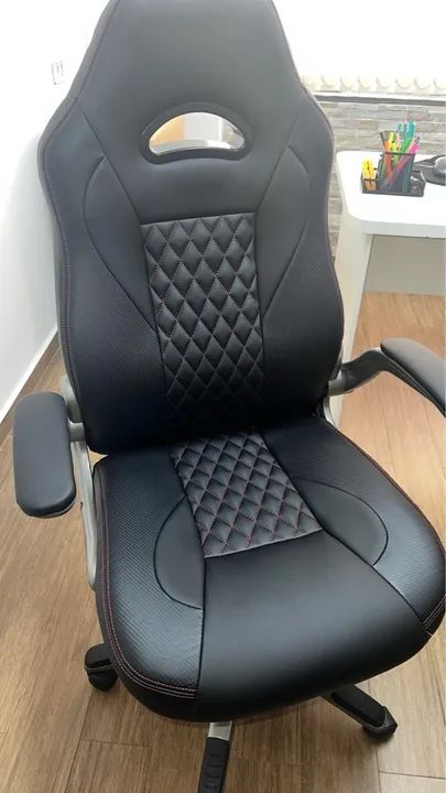 Cadeira De Escritório Presidente Ergonômica Premium Gamer - Foto 6