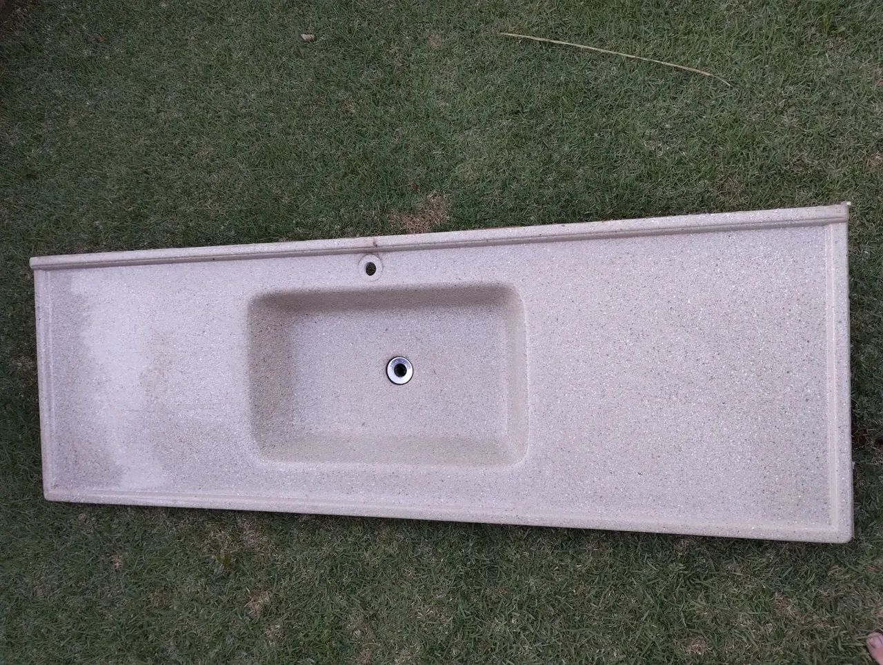 Pia de cozinha em mármore sintético  - Foto 4