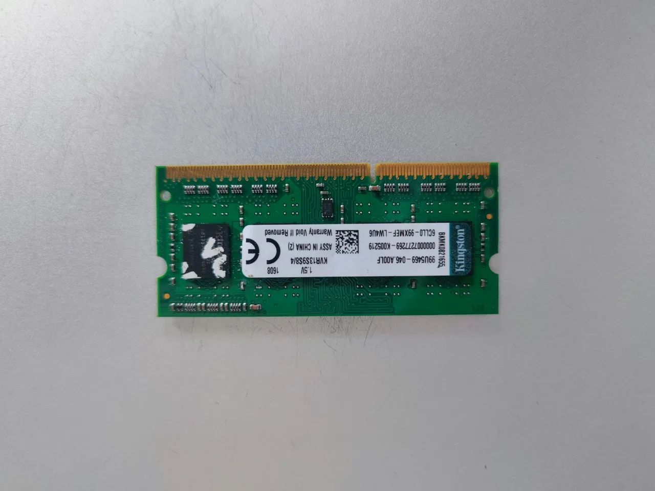 Memória ram original MacBook kingston 4GB 
