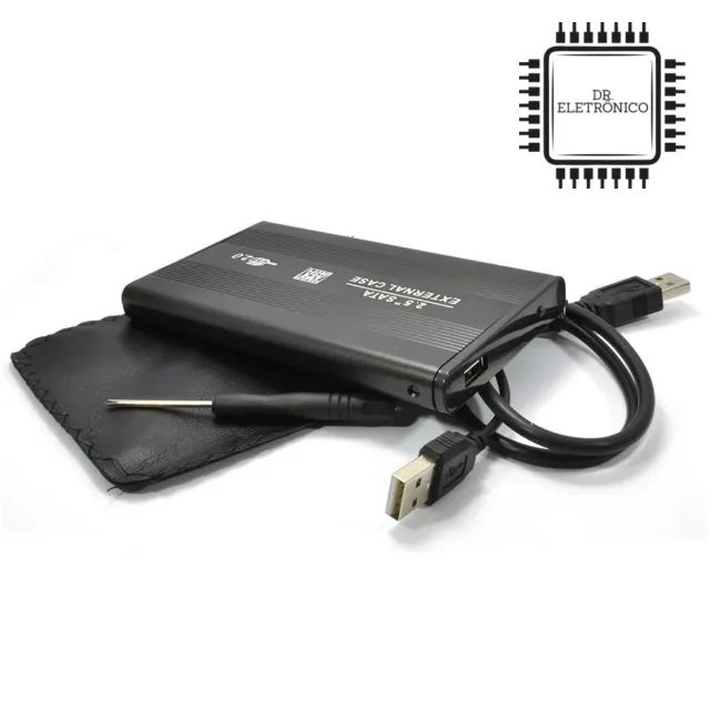 Case para HD Externo de 2,5" - Sata para UsB 2.0 - Foto 2