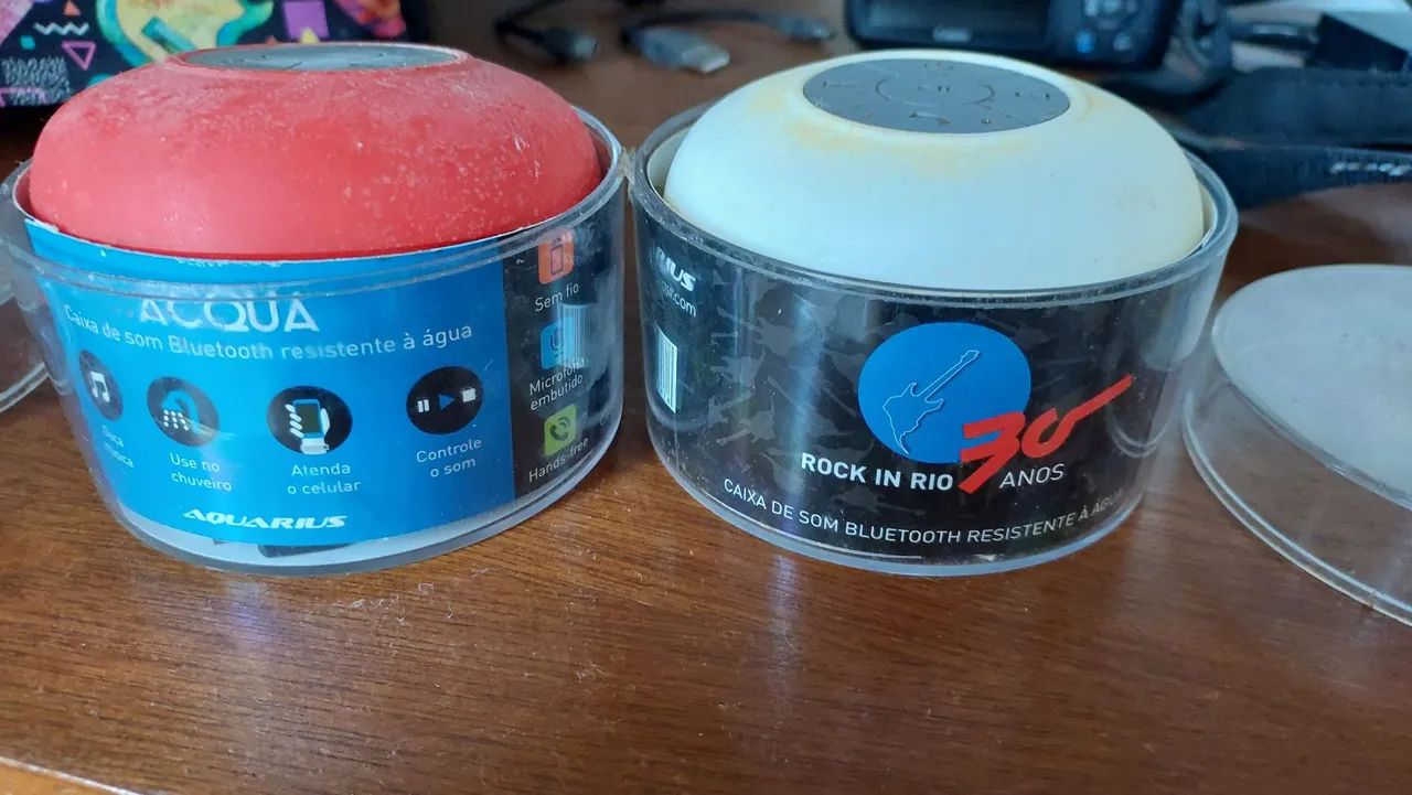 Caixas de Som Bluetooth Aquarius Rock In Rio 30 anos