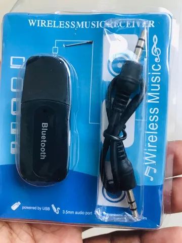 Adaptador Som Bluetooth Auxiliar P2 Música (Novo) - Garantia - Foto 2