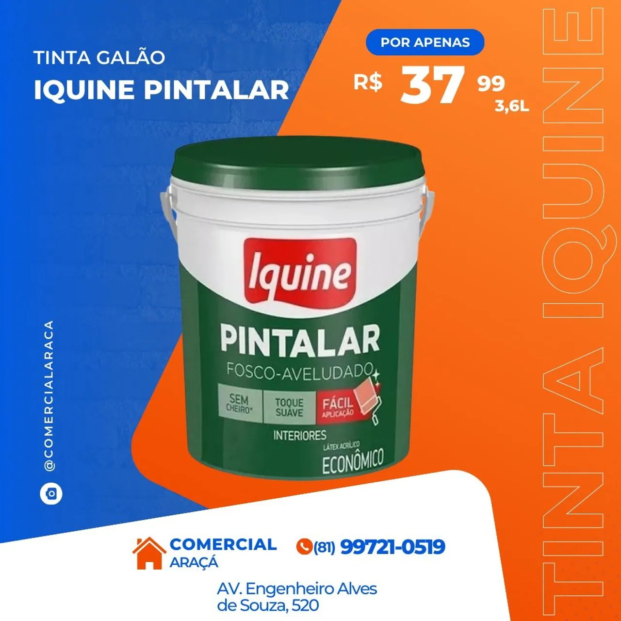 Galão Iquine PROMOÇÃO