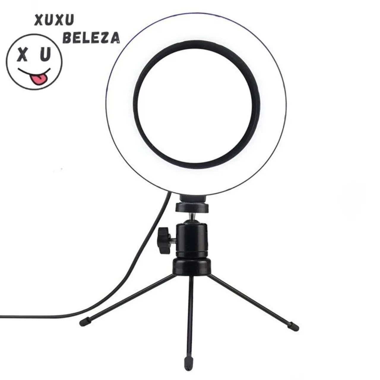 Ring Light Iluminador 16cm ou 6 polegadas com mini tripe, promoção - Foto 2