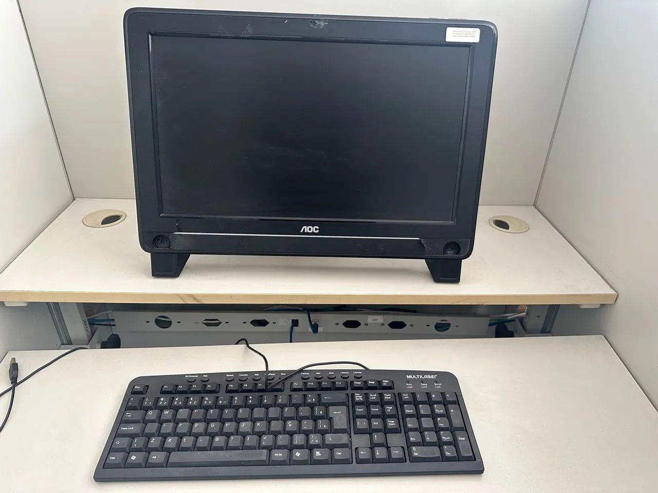 Computador all in one Positivo e Aoc