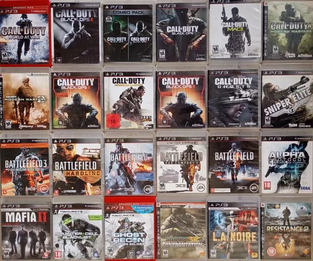 JOGOS DE TIRO PS3