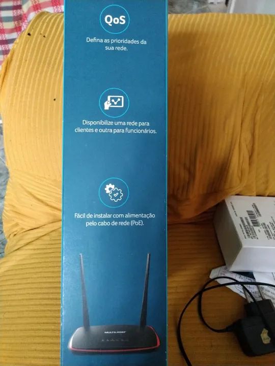 Roteador Multilaser Access Point PoE Wireless N 300 Mbps - Foto 3