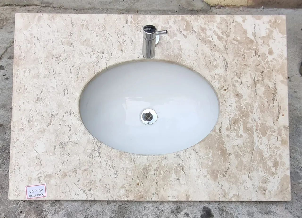 Lavatório Travertino