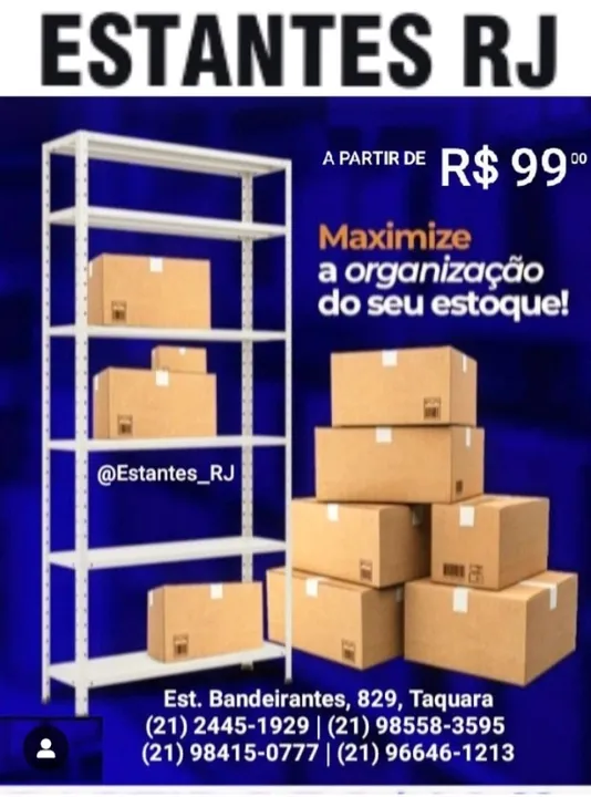 Estante de Aço