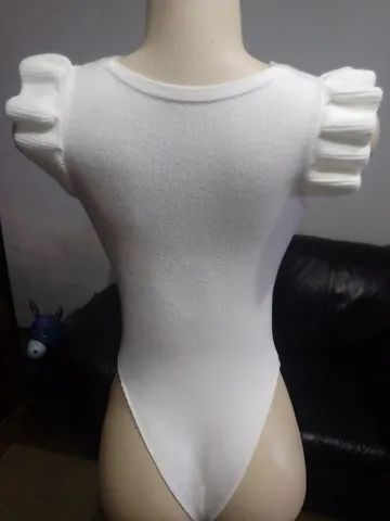 Body feminino tricô - tamanho M - Foto 4