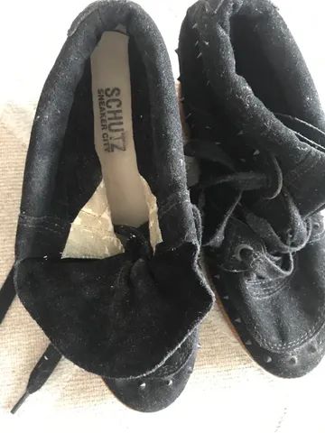 Tenis cano longo marca Schutz tamanho 39 - Foto 3