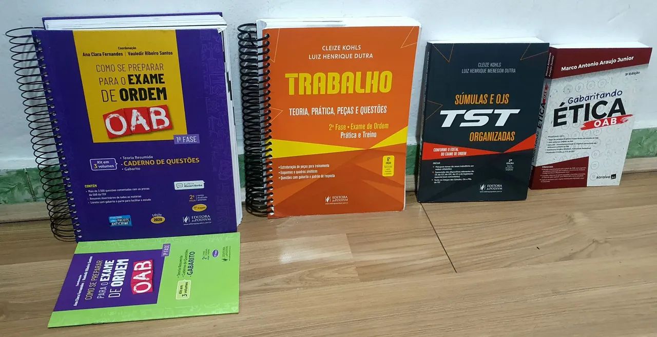 Kit de Livros para OAB 1ª Fase - Completo e Organizado