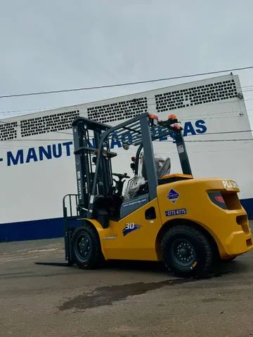Empilhadeira Plasnox| Nova| 3.000kg| Diesel | Torre 6mts - Foto 2