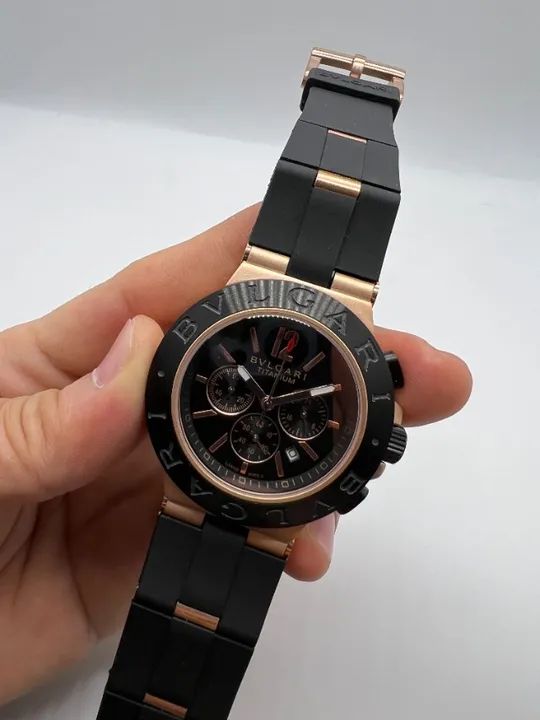 Bvlgari Aluminium Cronógrafo - Foto 4