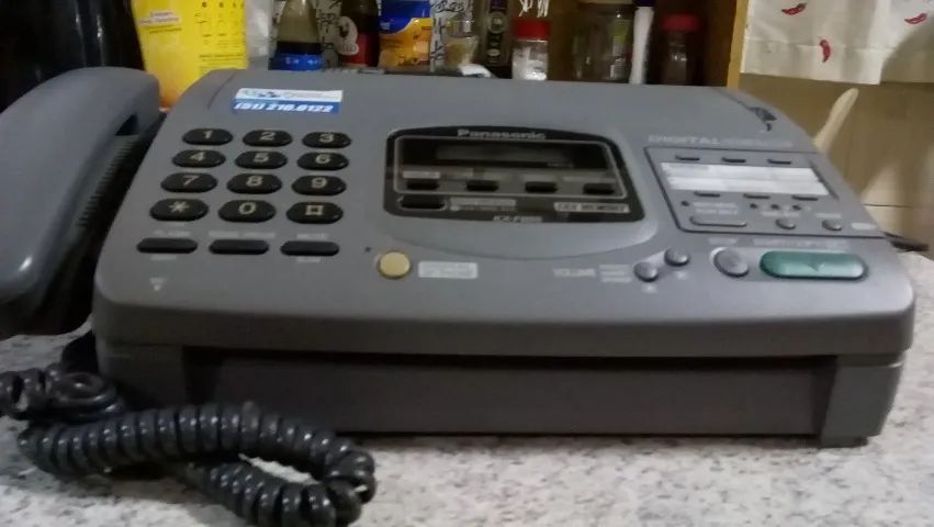 Fax Panasonic com secretária eletrônica